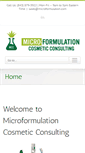 Mobile Screenshot of microformulation.com